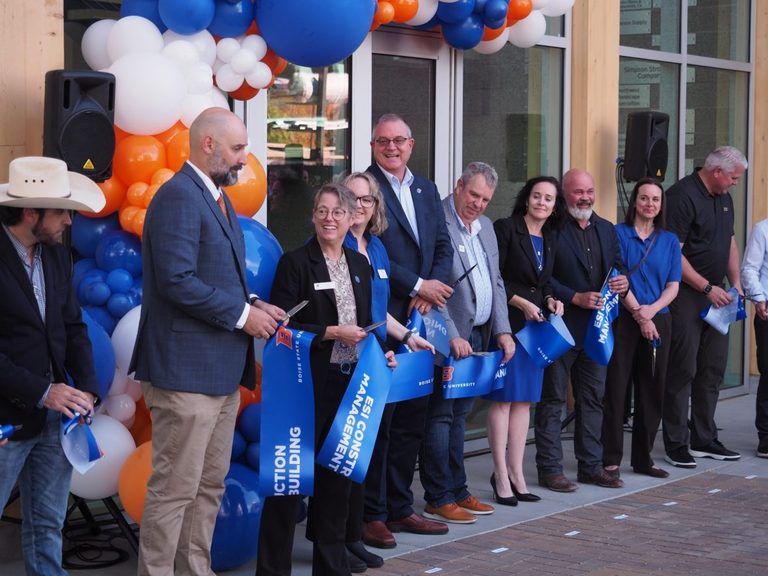 Boise State Unveils Idaho S First Mass Timber Construction Management Building