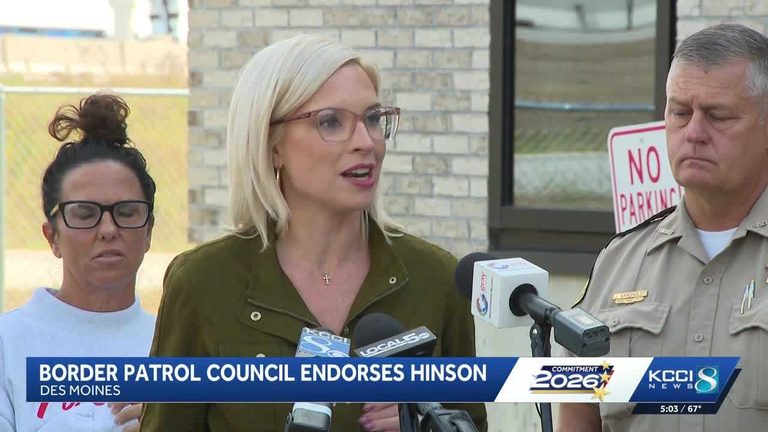 Border Patrol Council Endorses Rep Ashley Hinson For U S Senate Citing Strong Su