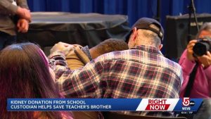 Boston Arts Academy Custodian Honored For Life Saving Kidney Donation