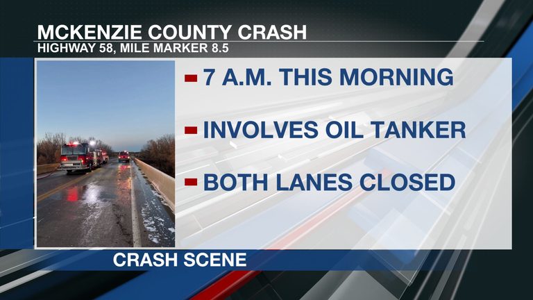 Both Lanes Of Highway 58 Near Mile Marker 8 5 Closed After Oil Tanker Crash In B