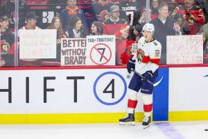 Brady Tkachuk Faces Boos On Return To Ottawa With Florida Panthers