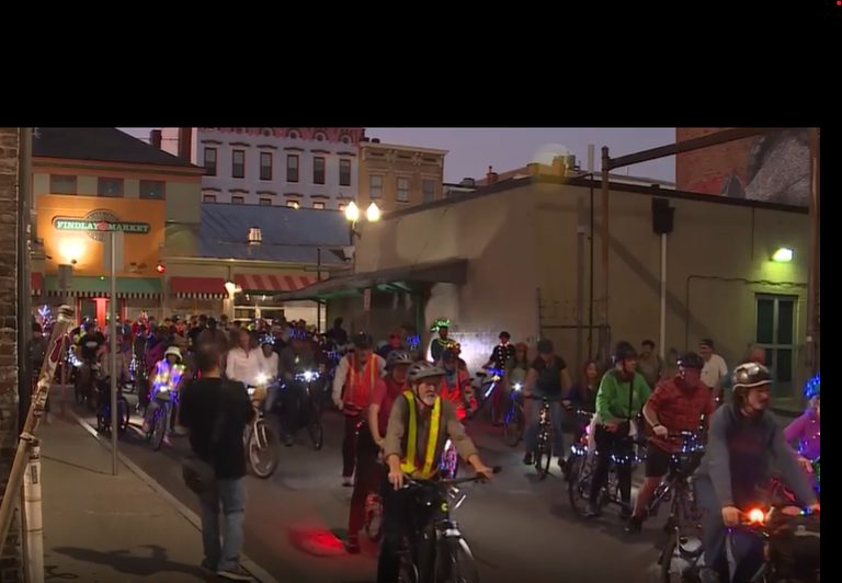 Bright Ride Lights Up Over The Rhine Ahead Of Blink Festival