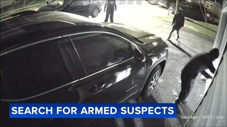 Bristol Township Police Release Video Seeking Armed Suspects After Garage Break
