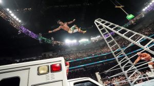 Bron Breakker S Spear Sends Je Von Evans Through Ambulance Roof As Penta Wins Mo