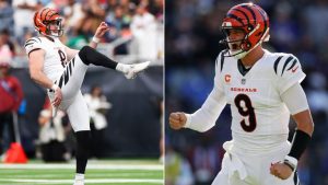 Burrow Rehkow Earn Afc Weekly Honors First Bengals Teammates In 32 Years