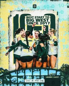 Cal Poly Dominates Ucsb To Extend Ten Game Winning Streak In Big West Volleyball