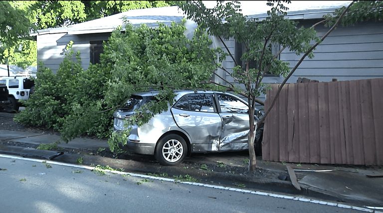 Car Crashes Into Fort Lauderdale Home After Collision Prompting Safety Concerns