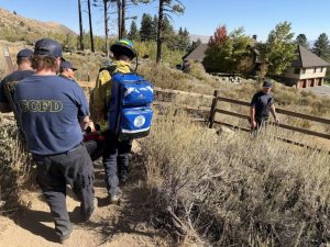 Carson City First Responders And Bystanders Rescue Injured Hiker On Kings Canyon