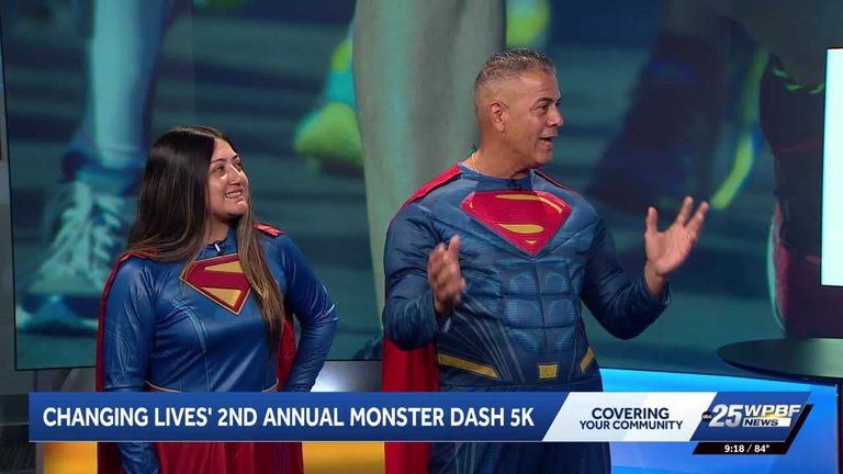 Changing Lives Hosts Monster Dash 5K Run For Hope At Fau Campus