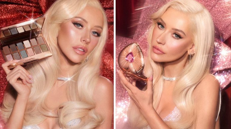 Christina Aguilera Fronts Charlotte Tilbury S 2026 Holiday Beauty Campaign