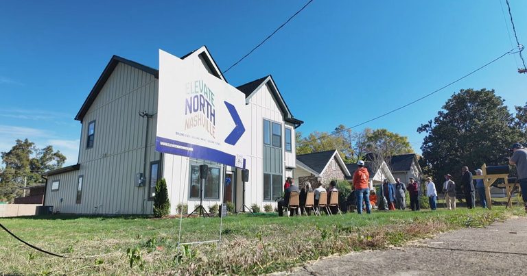 Church Led Affordable Duplexes Open In North Nashville To Keep Families Home