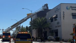 Clark County Fire Department Investigates Hallway Smoke At Sunrise Pediatrics