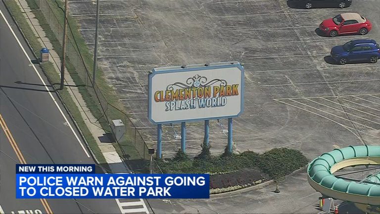 Clementon Police Urge Residents To Avoid Entering Closed Splash World Amusement