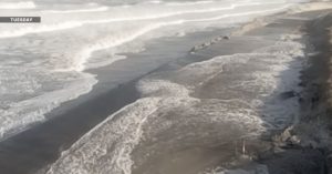 Coastal Storm Forces Ferry Scare And Temporary Nc 12 Closure On Outer Banks