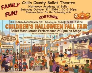 Collin County Ballet Halloween Fall Fair Richardson Tx