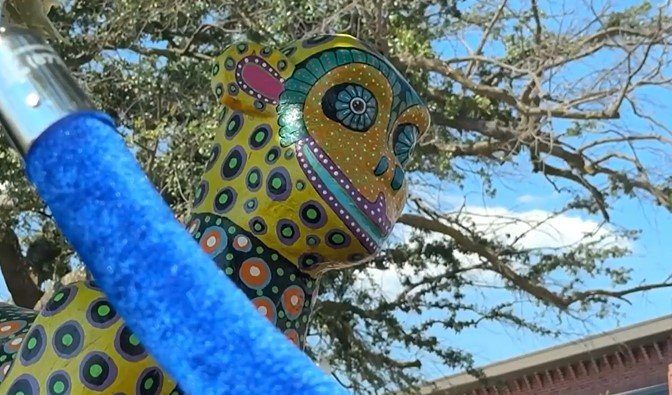 Colorful Mexican Alebrije Sculptures Transform Downtown Garland Square