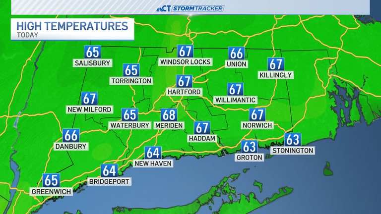 Connecticut Weather Outlook Sunny Sunday 60S Cooler Nights And A Warm Start To T
