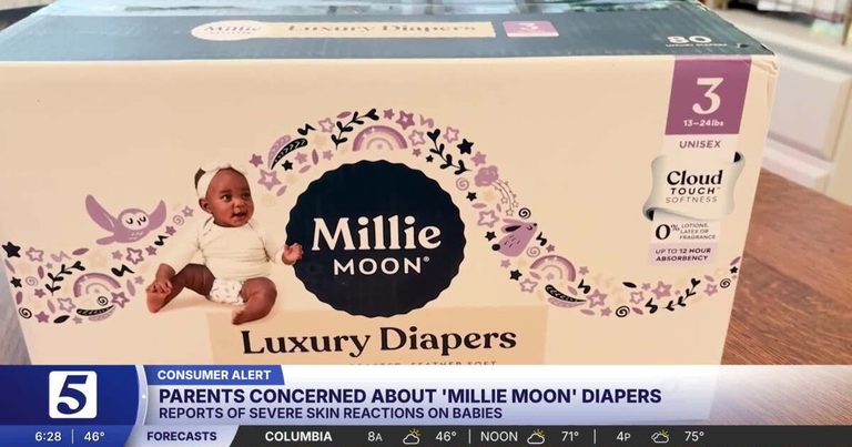 Consumer Reports Urges Parents To Stop Using Millie Moon Diapers After Safety Co
