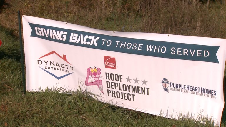 Coopersville Veteran Receives Free Roof Easing Family S Financial Burden