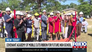Covenant Academy Of Mobile Cuts Ribbon On New Stem Focused High School Campus