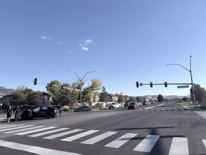 Crash Reported Near Rio Wrangler And Veterans Parkways In South Reno