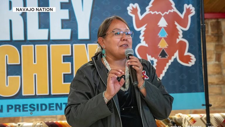 Crystalyne Curley Outlines First 100 Day Plan As Navajo Nation Presidential Cand