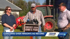 Dallas County Farmers Voice Concerns Over Rep Ashley Hinson S Agriculture Stance