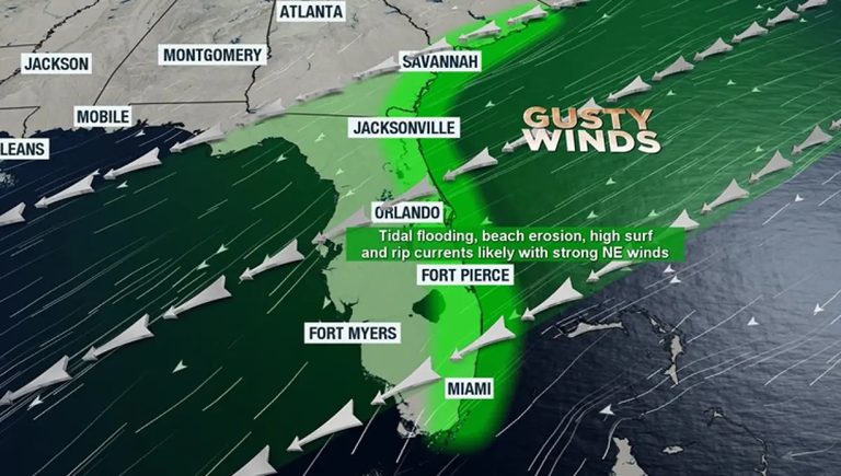 Dangerous Surf And Coastal Flooding Threaten Florida S East Coast This Week