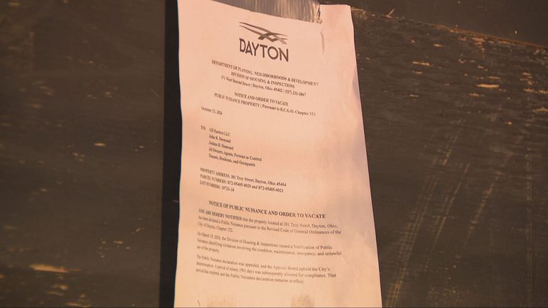 Dayton Forces Troy Street Apartment Residents To Vacate Over Safety Hazards