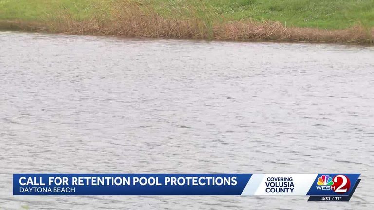 Daytona Beach Commissioners To Discuss Fencing Around Retention Ponds After Trag