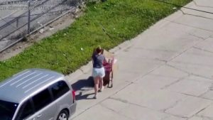 Dearborn Heights Police Drone Captures Halloween Skeleton Theft