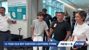 Delray Beach Teen Recovers After Lightning Strike Thanks To Swift First Responde