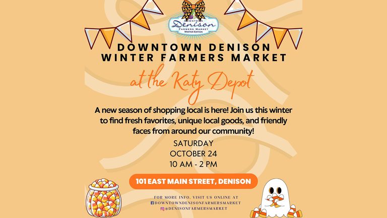 Denison Winter Market Returns To Downtown Saturdays Starting Oct 24