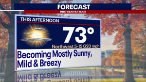 Dense Morning Fog Lifts For Sunny Mild Afternoon Across Washington D C