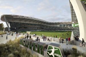 Denver Breaks Ground On 200 M Women S Soccer Stadium At Santa Fe Yards