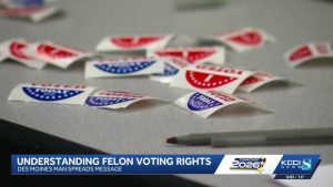 Des Moines Activist Launches Voter Registration Drive After Learning Felons Can
