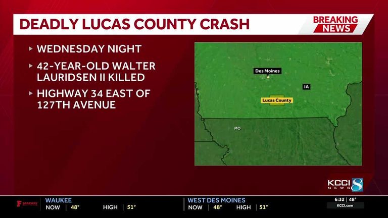 Des Moines Businessman Walter Lauridsen Killed In Lucas County Highway Crash