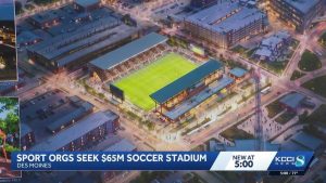 Des Moines Officials Weigh 65 Million Soccer Stadium Proposal From Sporting Kans