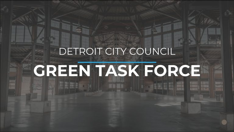 Detroit City Council Green Task Force Outlines Next Steps For Sustainability