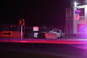 Driver Critically Injured After High Speed Chase Ends In Fiery Crash Near New Ce