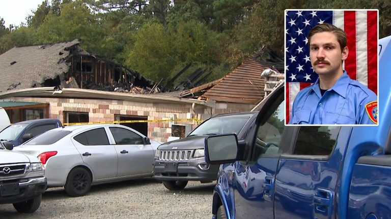 Durham Residents Displaced By Fatal Fire Honor Fallen Firefighter Andrew Brokes