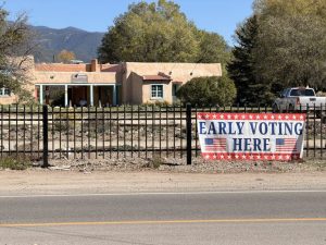Early Voting Expanded To Three New Sites In Taos County
