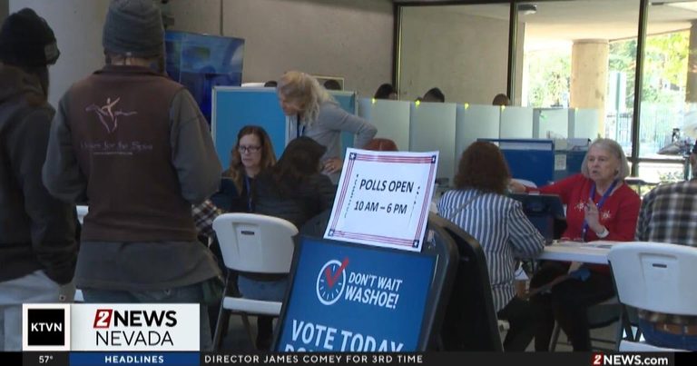 Early Voting In Nevada Nears Close With Over 424 000 Ballots Cast