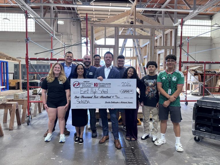 East High Students Launch Shoe Drive To Fund Skills Usa Competitions