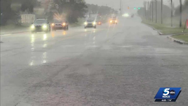 Edmond Officials Urge Drivers To Avoid Flooded Roads As Heavy Rain Continues