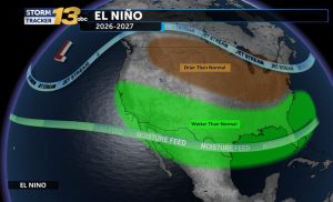 El Ni O Forecast Predicts Normal To Above Normal Precipitation For Southern Colo