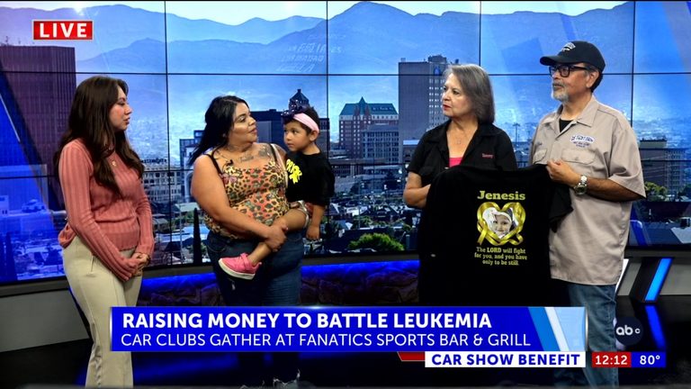 El Paso Car Clubs Host Benefit Show To Support Jenesis De La Rosa S Fight Agains
