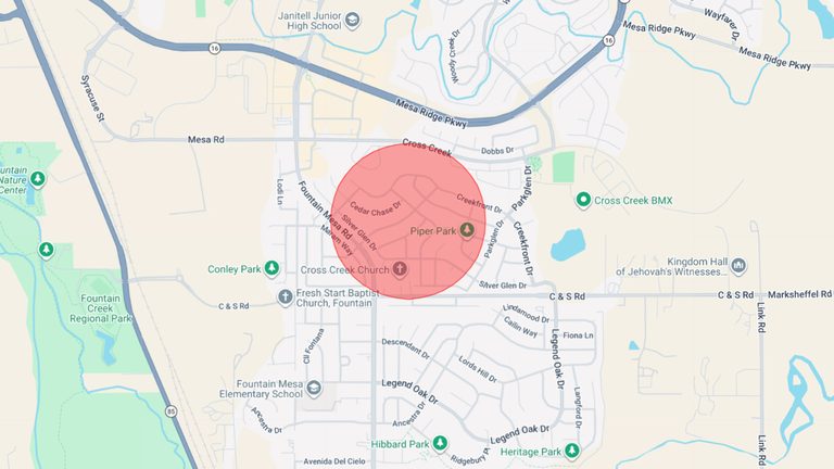 El Paso County Issues Shelter In Place Order Near Village Meadows Drive