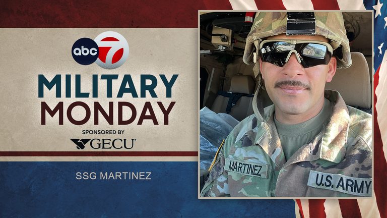El Paso Honors Staff Sergeant Martinez On Military Monday