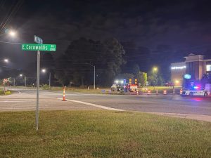 Electrical Hazard Temporarily Shuts Nc 55 Near East Cornwallis Road In Durham